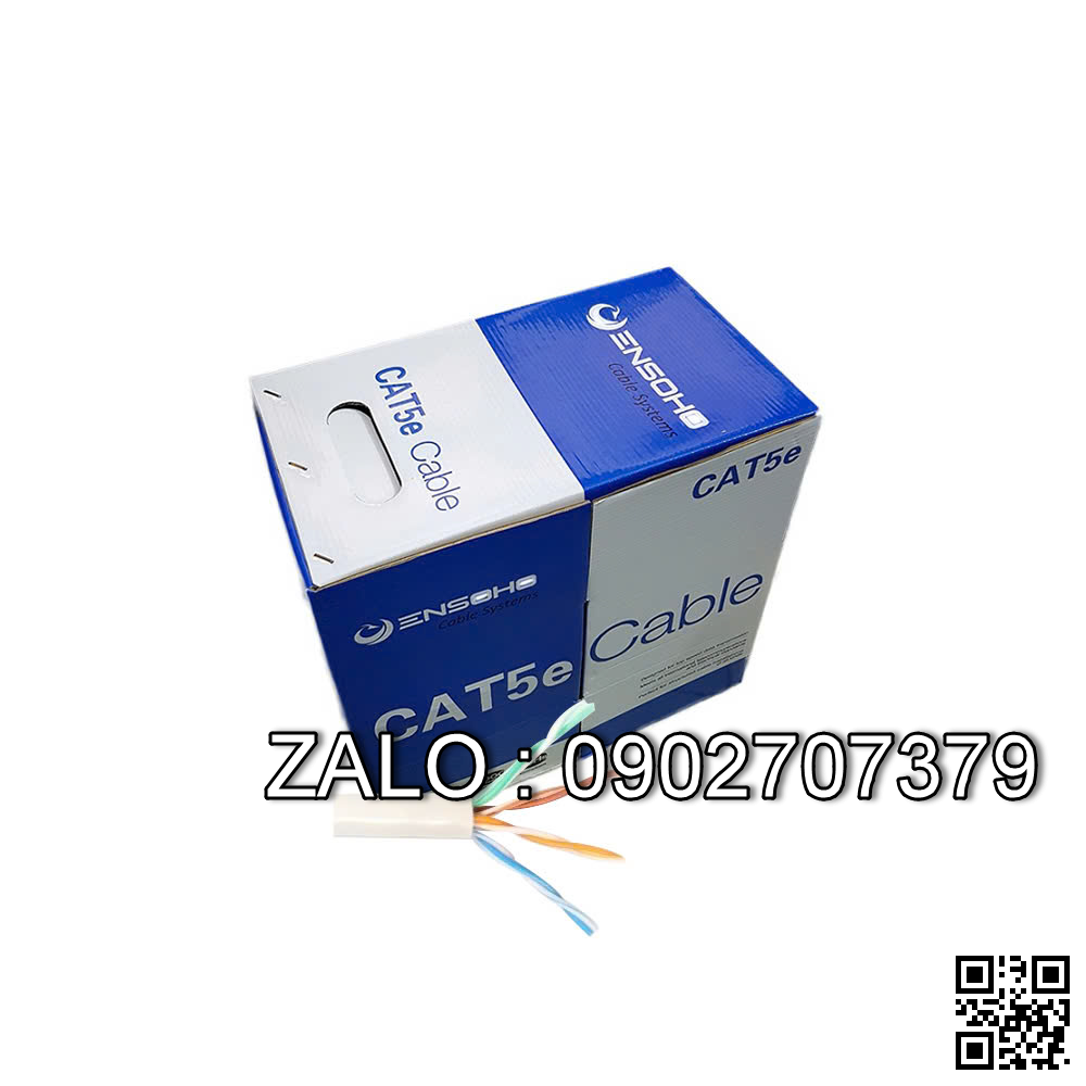 Cable Mạng Ensoho UTP 5E Màu Trắng 305m (EN-U5CA24)