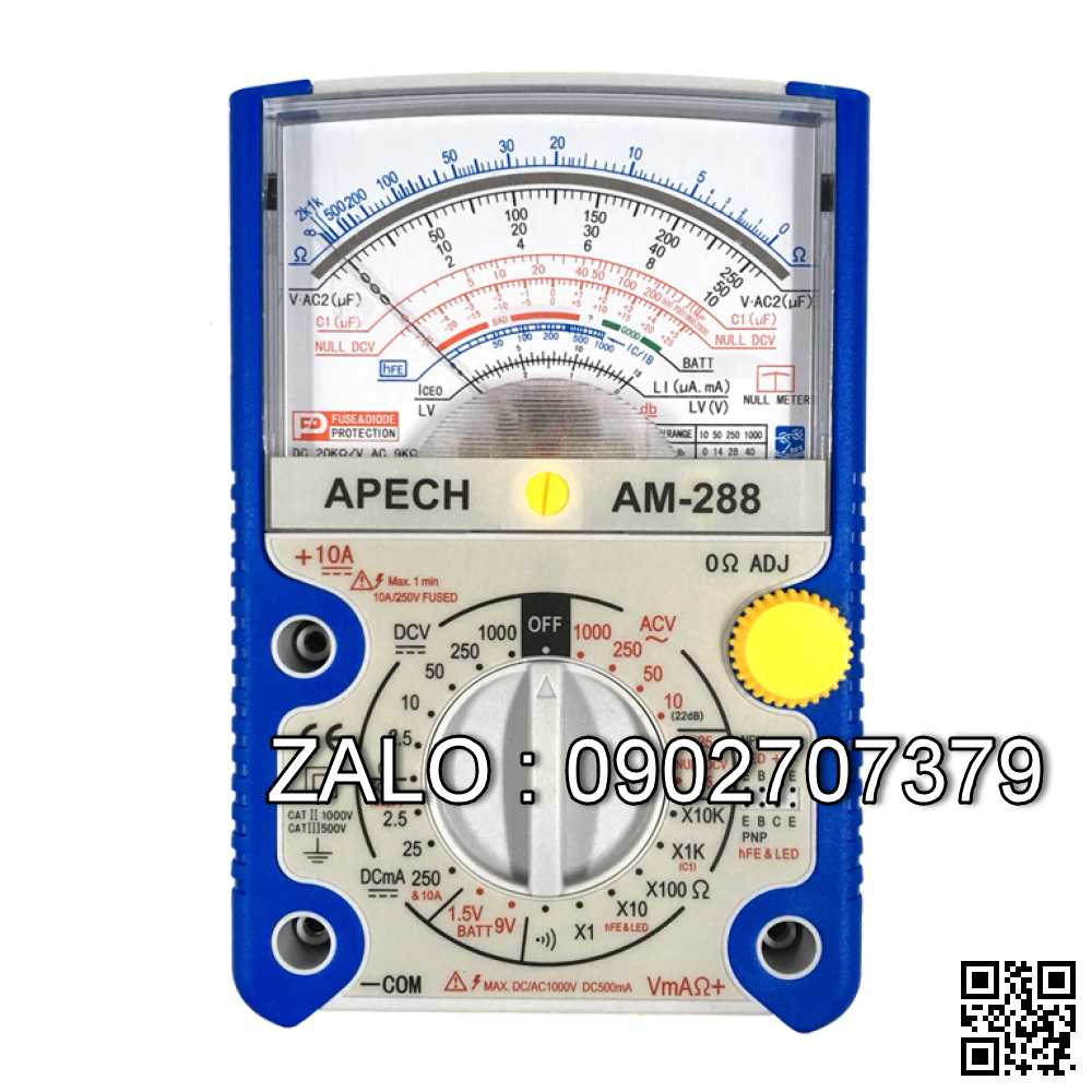 Đồng hồ đo vạn năng APECH AM-288A