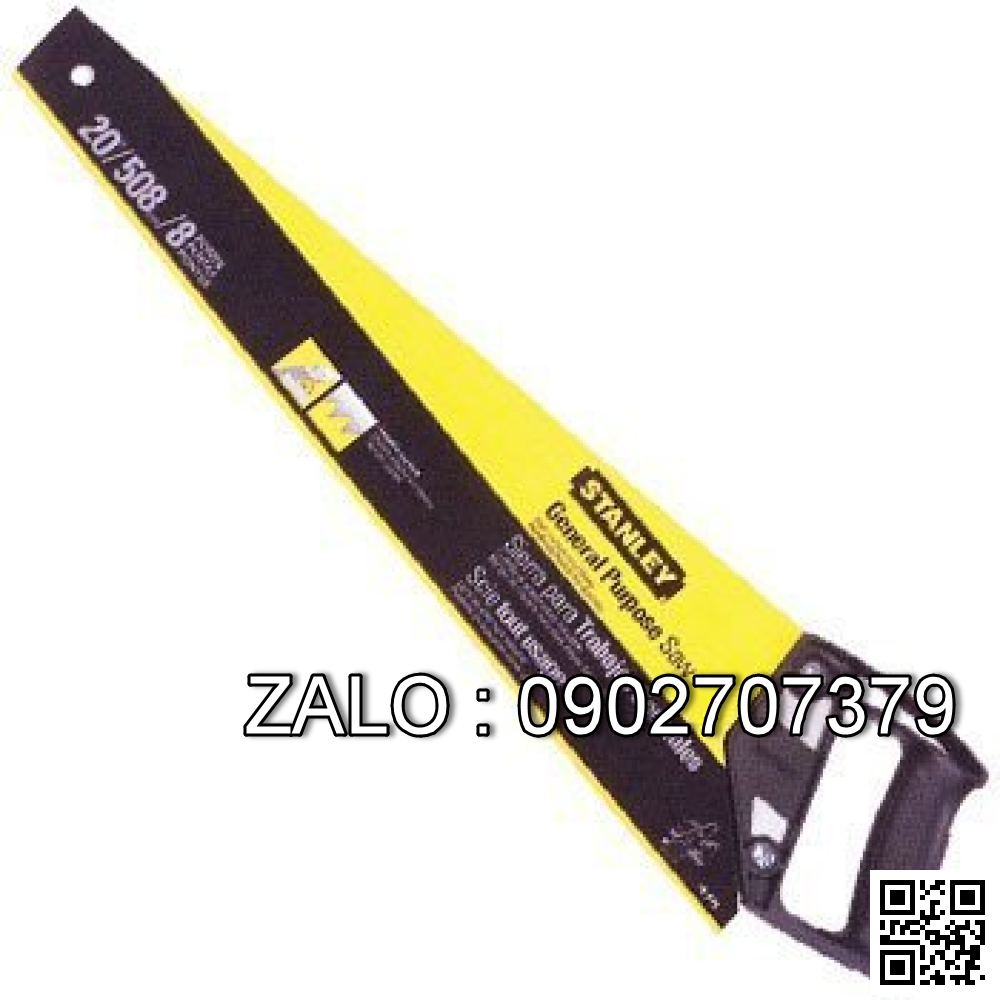 Cưa gỗ cán nhựa Stanley 18