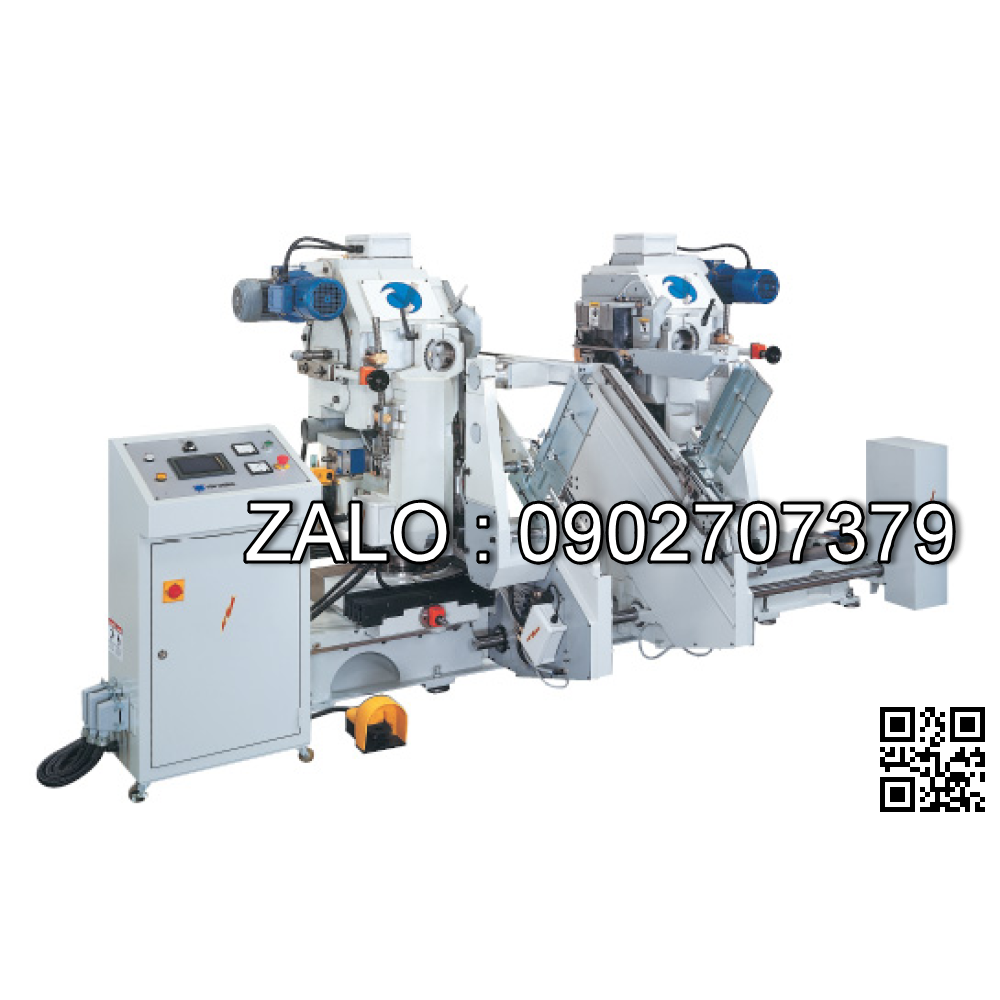 Máy làm mộng dương 2 đầu CNC Yowcherng CNC-D200B