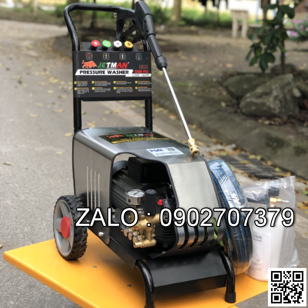 Máy Rửa Xe Cao Áp 2.2KW Jetman JM2200