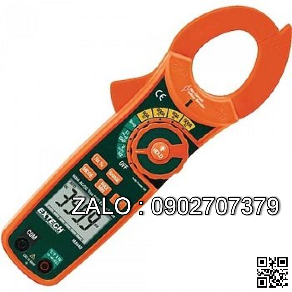 Bộ kít Ampe kìm AC/DC Extech MA640-K