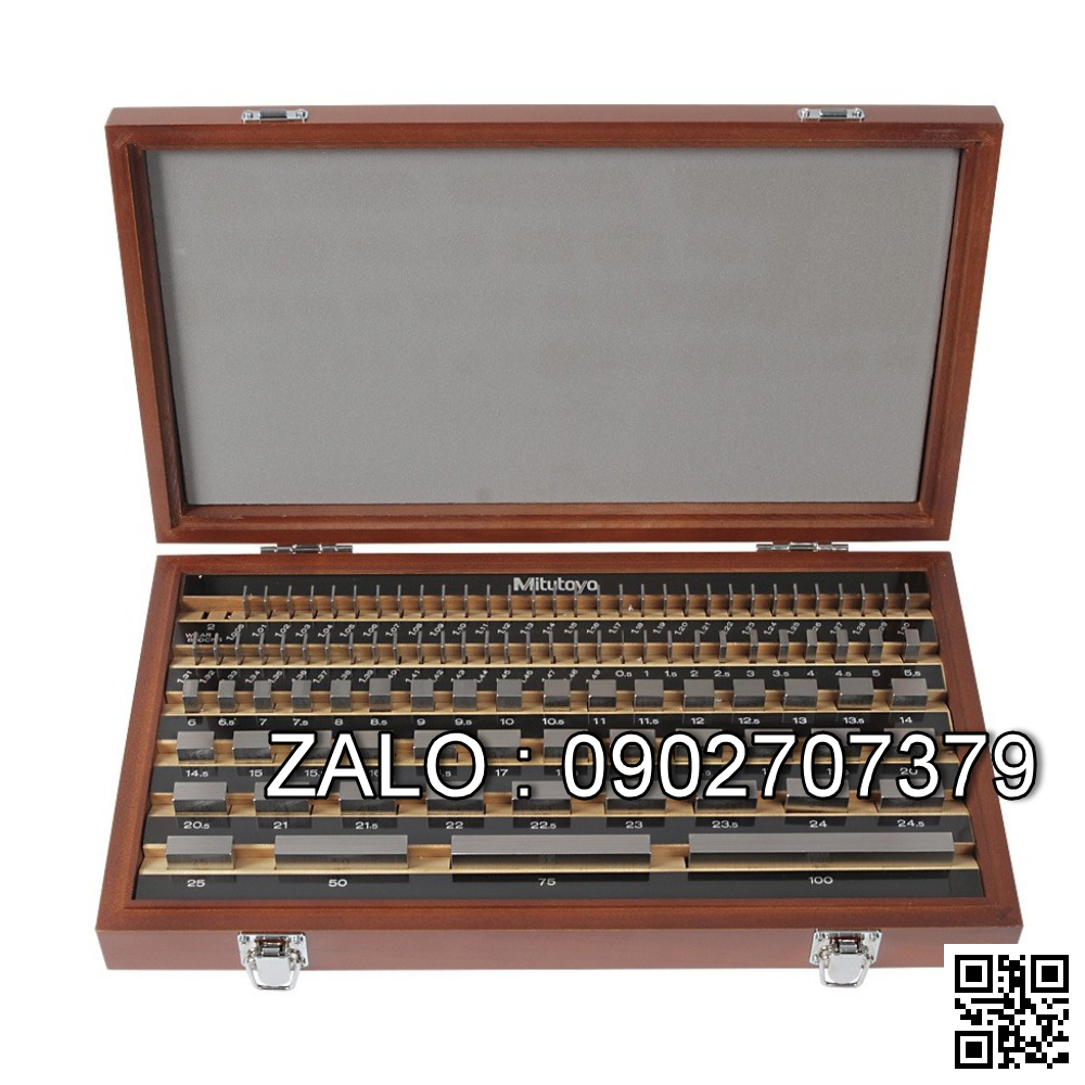 Bộ căn mẫu 112 chi tiết Insize 4100-1112 (1.0005~100mm, grade 1)