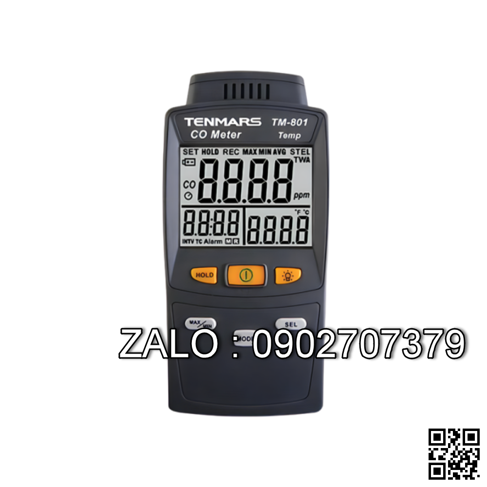Thiết bị đo khí CO Tenmars TM-801 (0 ~ 1000ppm)