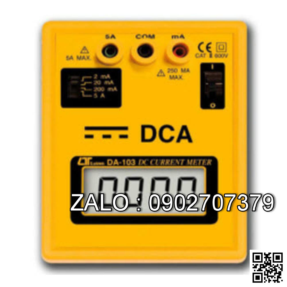 Đồng hồ vạn năng LUTRON DA-103