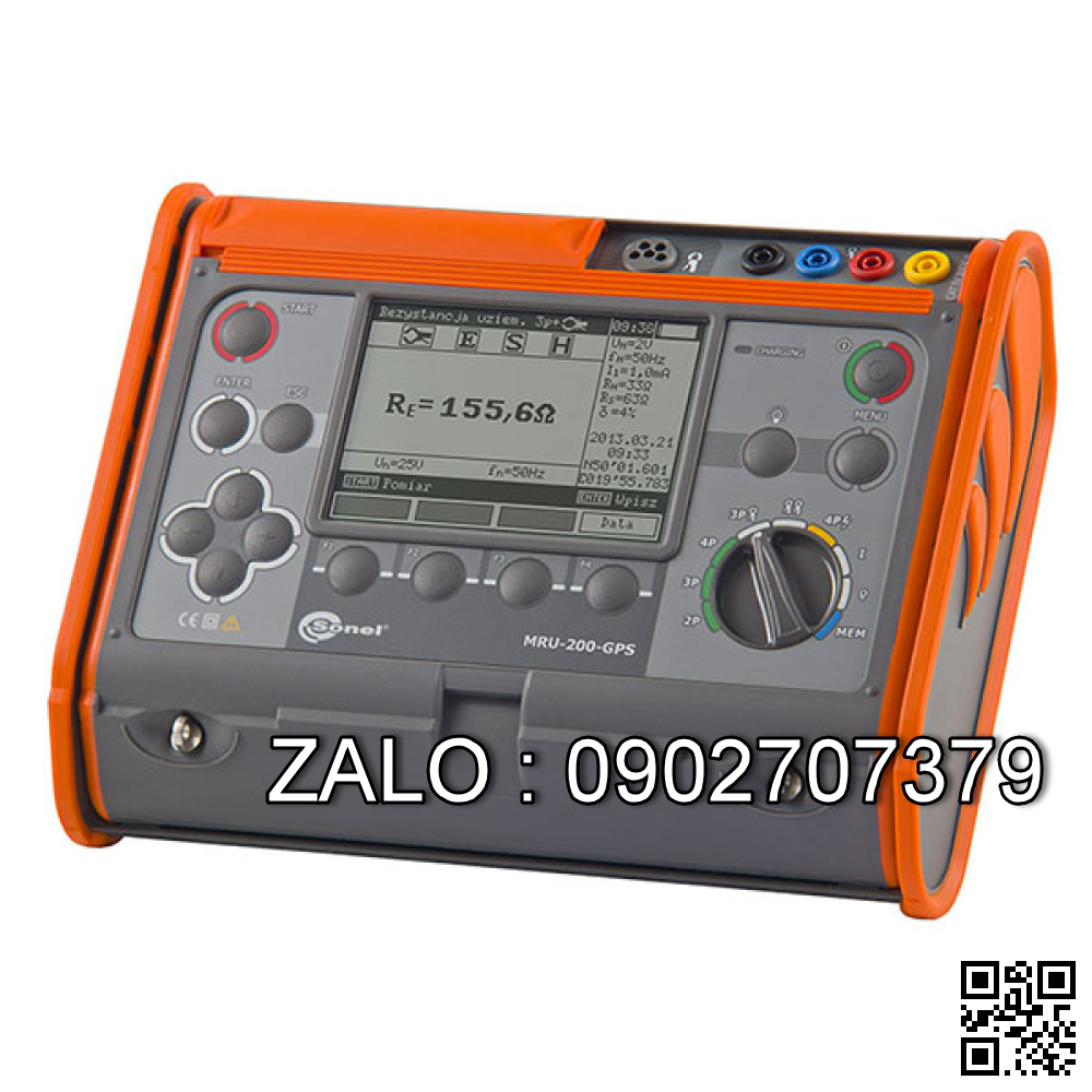 Thiết bị đo điện trở đất Sonel MRU-200