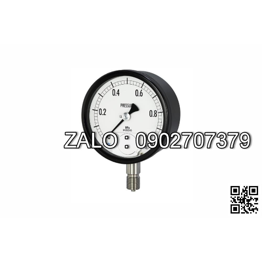 Đồng Hồ Đo Áp Suất 40 Kg, Phi 100Mm ( 40 Bar ) - Đồng Hồ Gb
