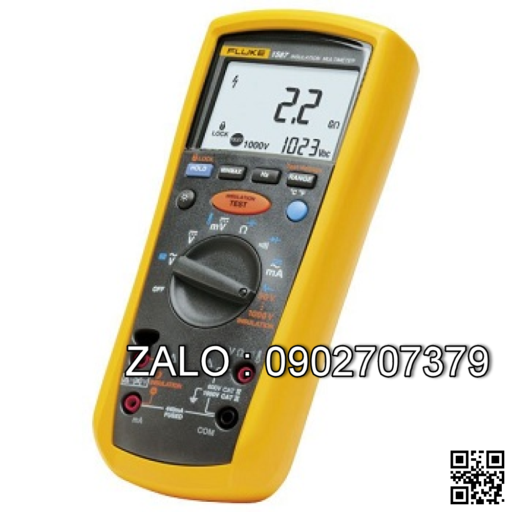 Đo điện trở cách điện Fluke 1587-ET