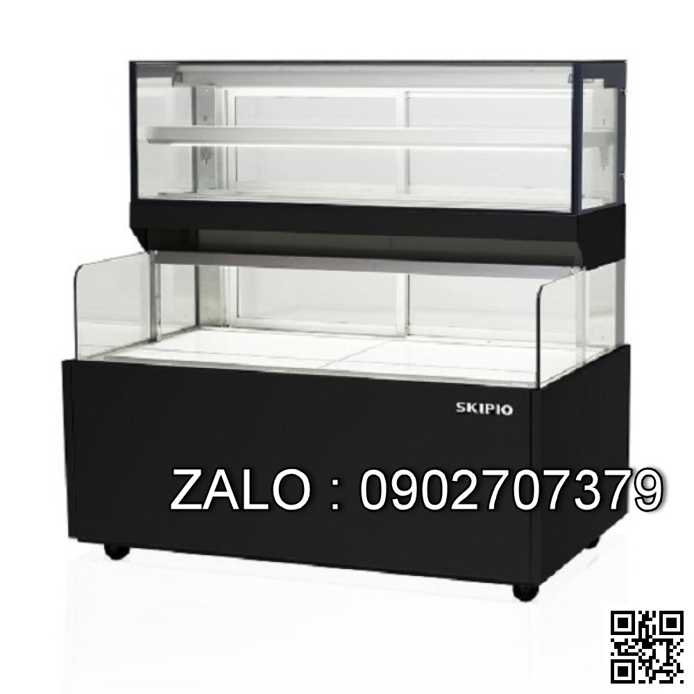 TỦ MÁT TRƯNG BÀY BÁNH KEM MODELUX 446 LÍT MSBC-1800RD