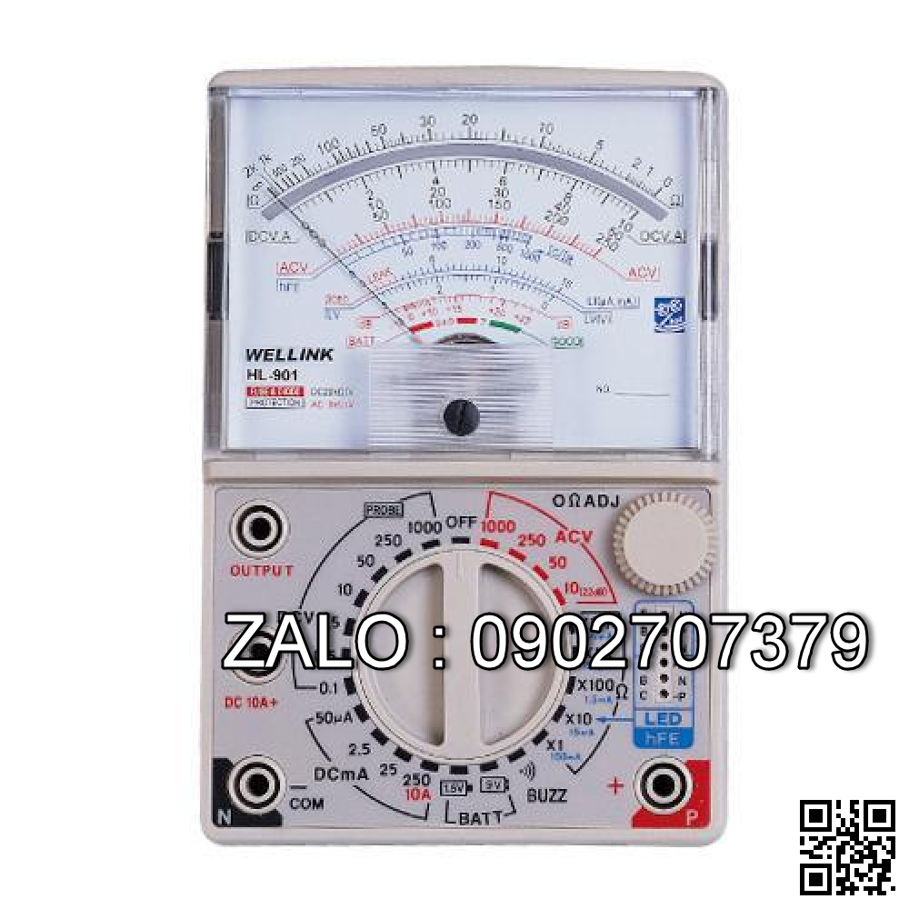 Đồng hồ vạn năng Wellink HL 901