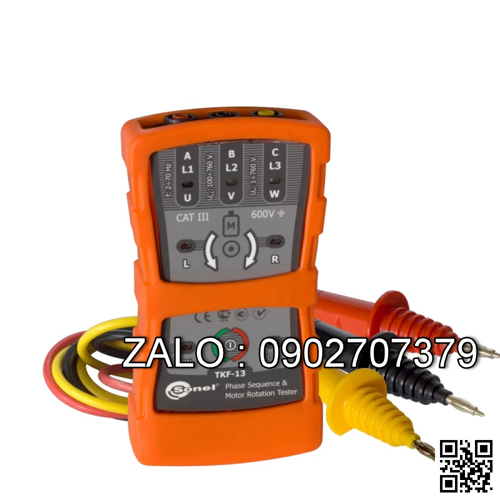 Đồng hồ chỉ thị pha SONEL- BALAN, TKF-13