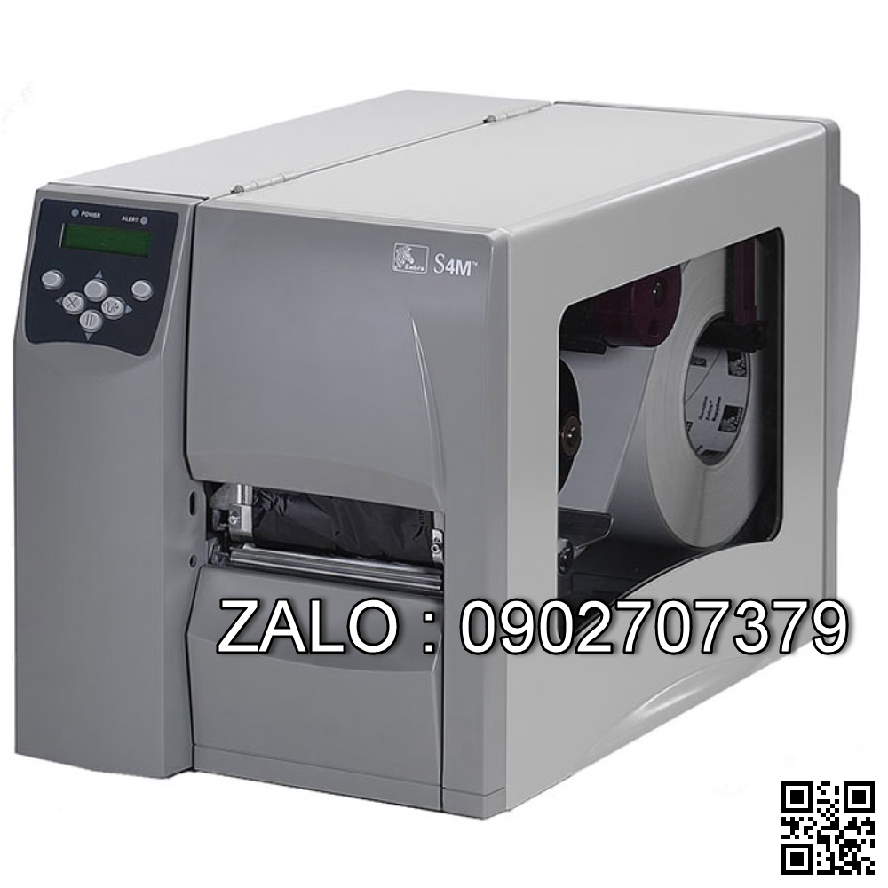Máy in mã vạch Zebra S4M (300 dpi)
