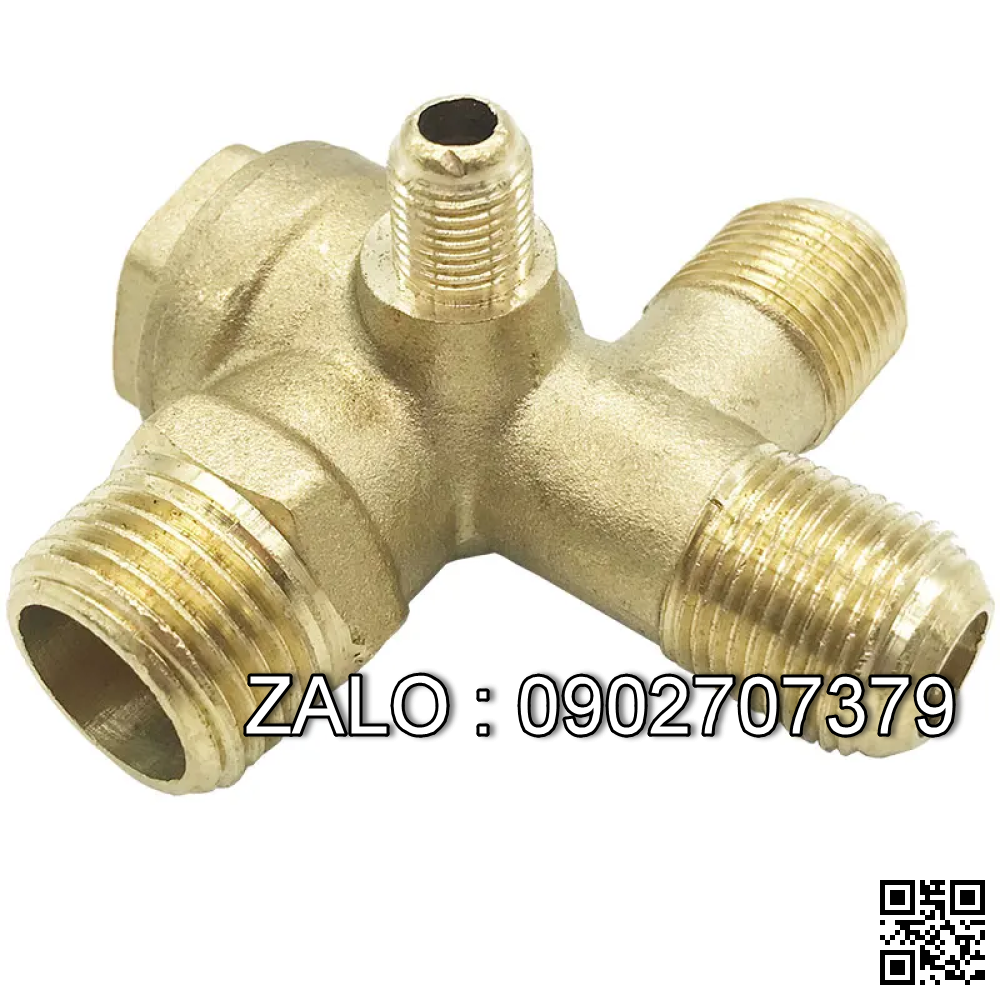 Co Điếu Ren Trong ,Ren Ngoải - Co Ống Điếu Inox 304 Phi 27Mm