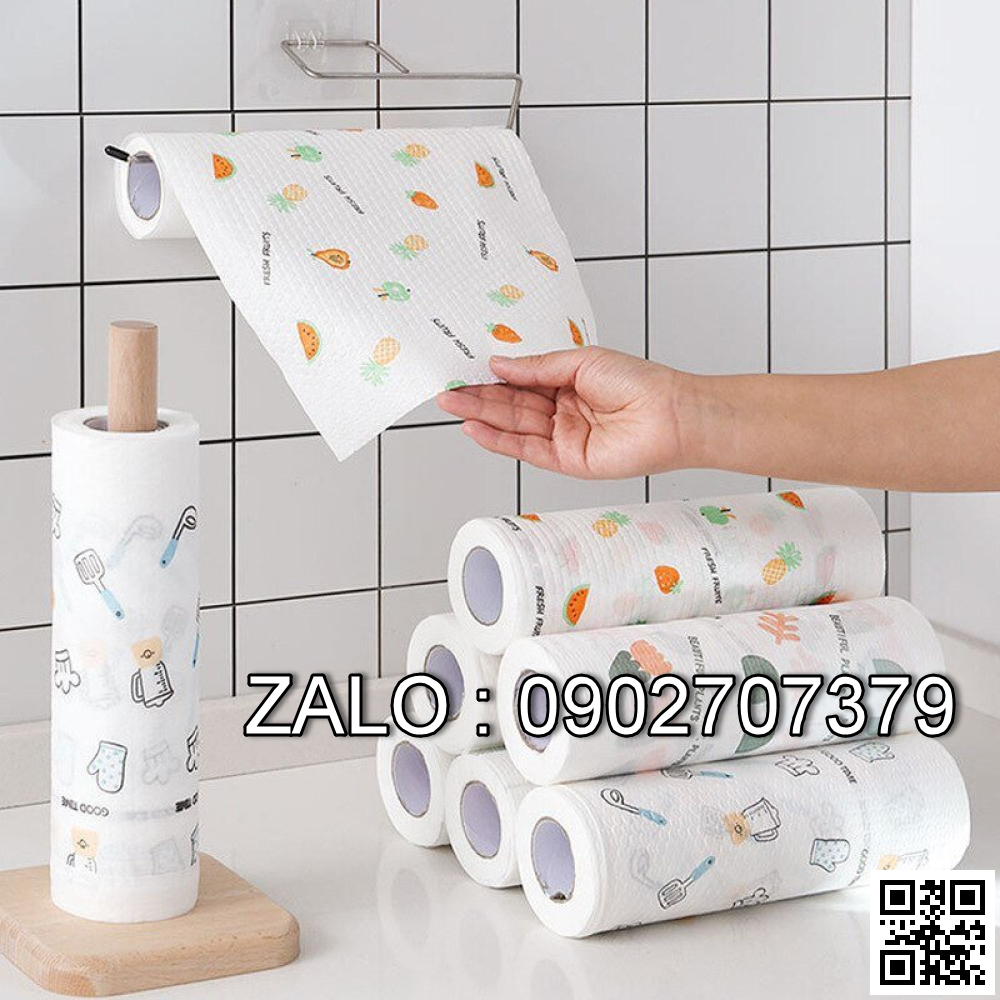 Cuộn giấy lau đa năng (Kiện 200 cuộn)