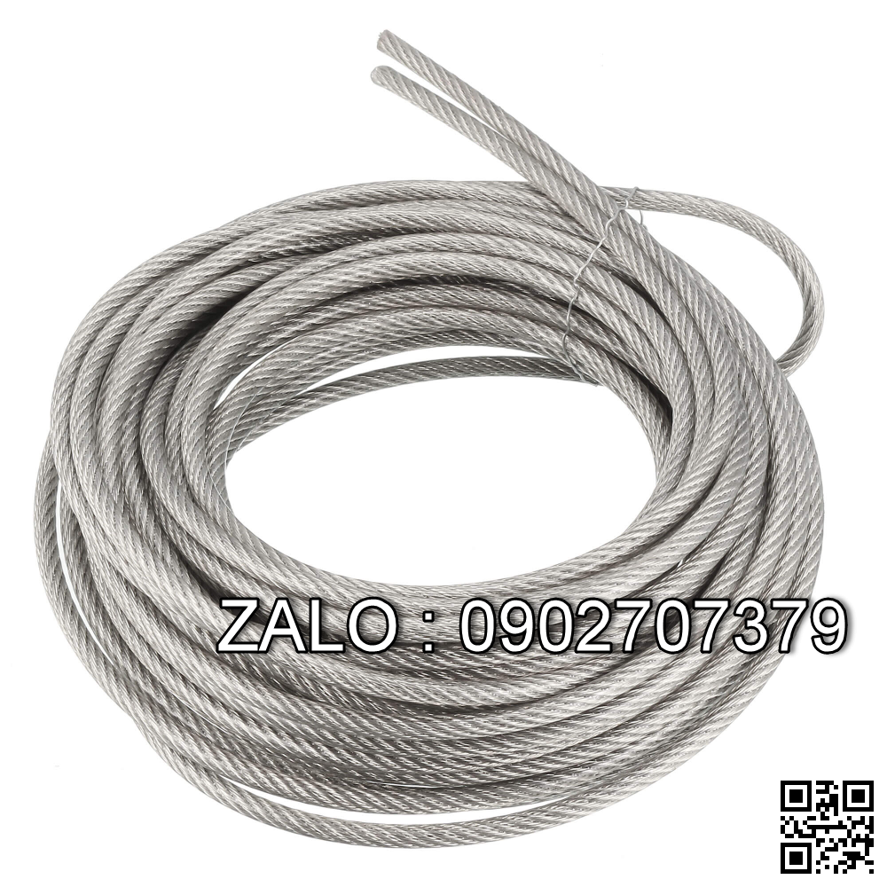 Cáp thép phi 12, 45m/sợi
