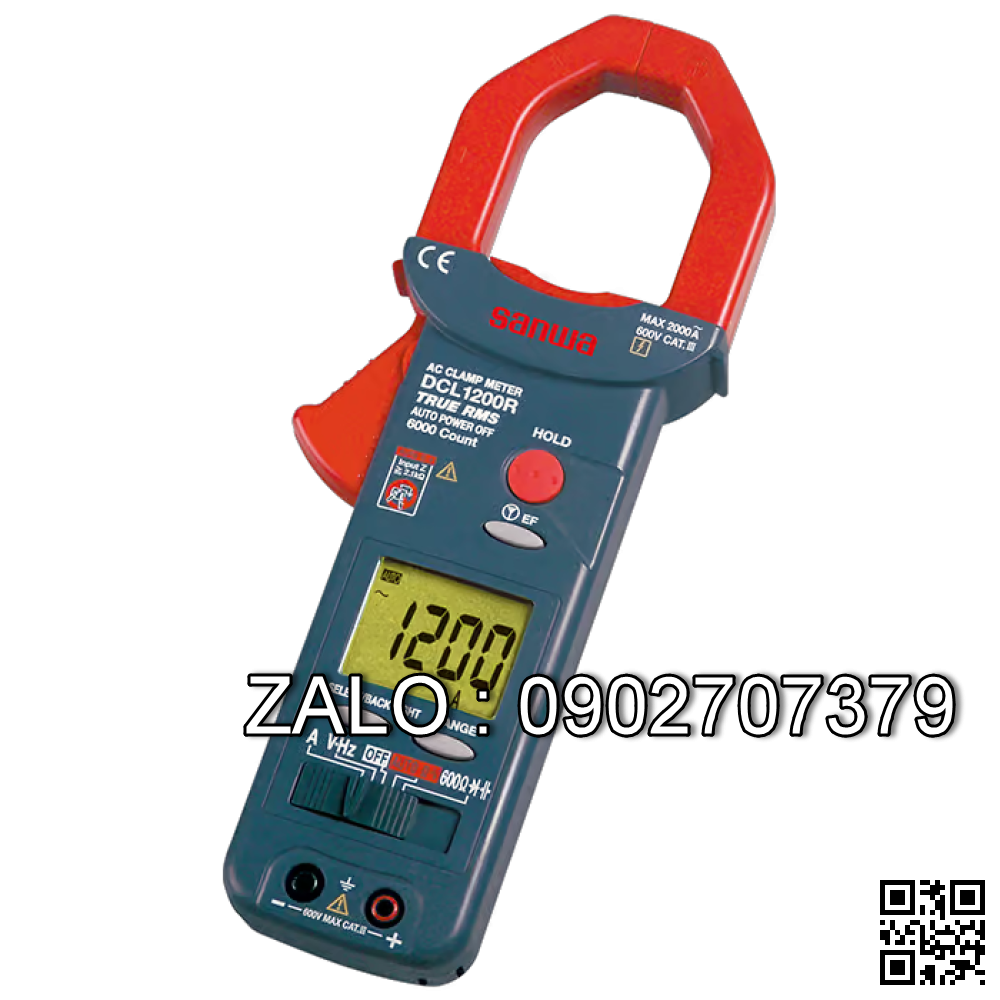 Ampe kìm AC Sanwa DCL1200R (1200A)