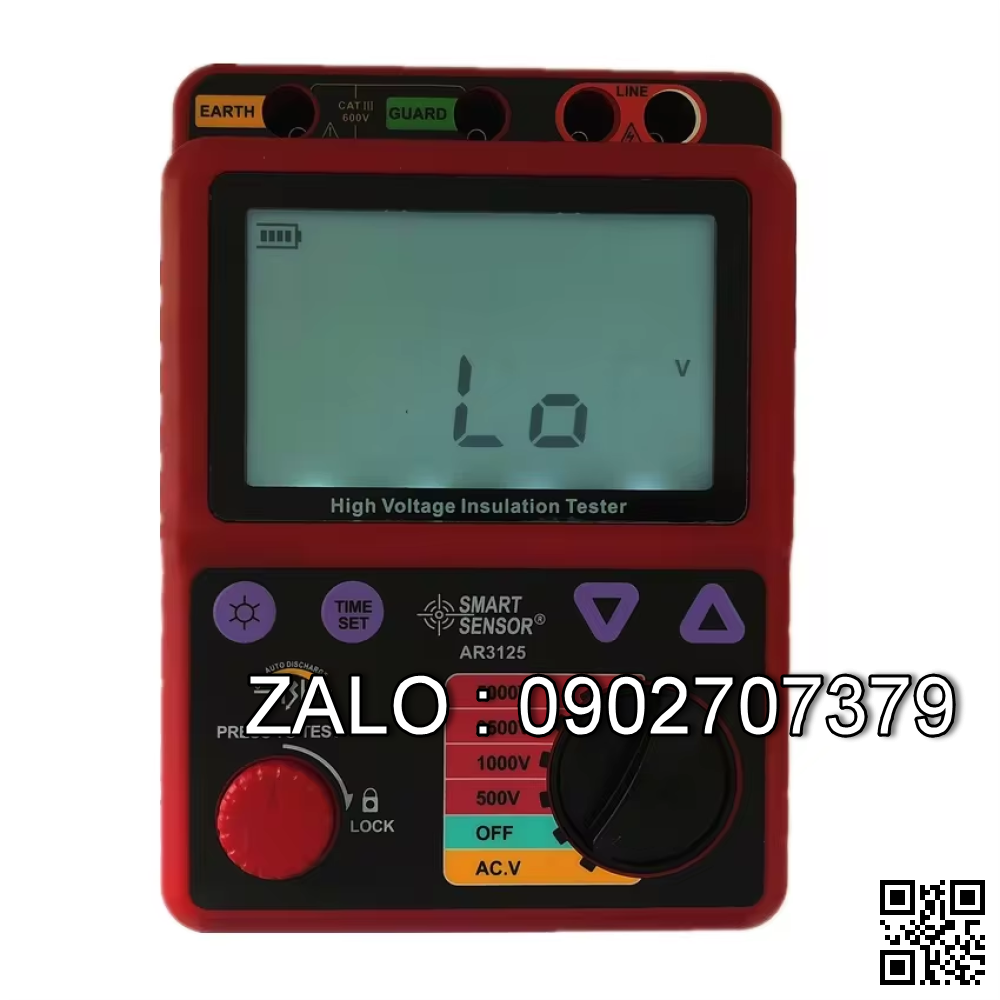 Máy đo điện trở cách điện SmartSensor AR3125