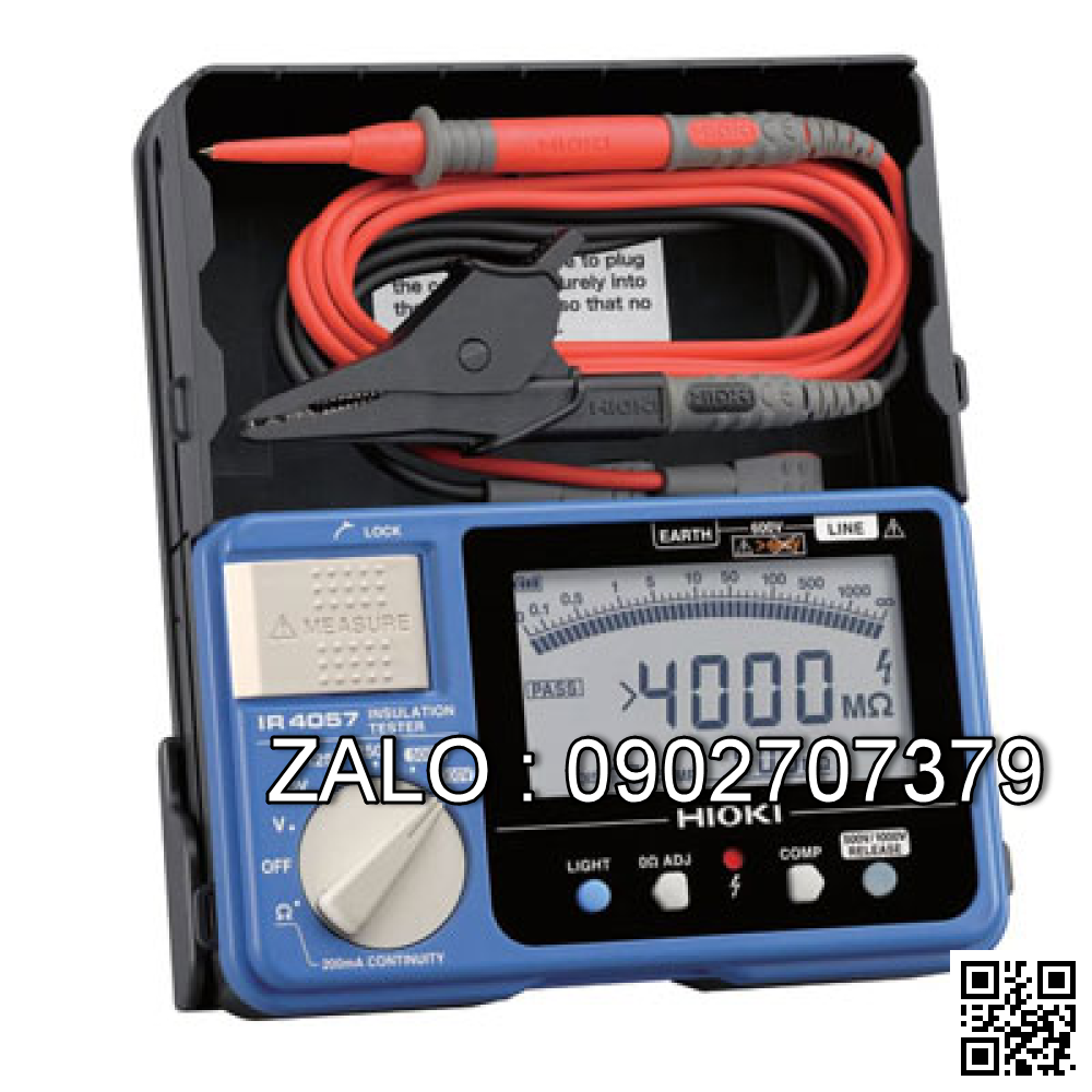 Thiết bị đo điện trở cách điện Hioki IR 4057-20