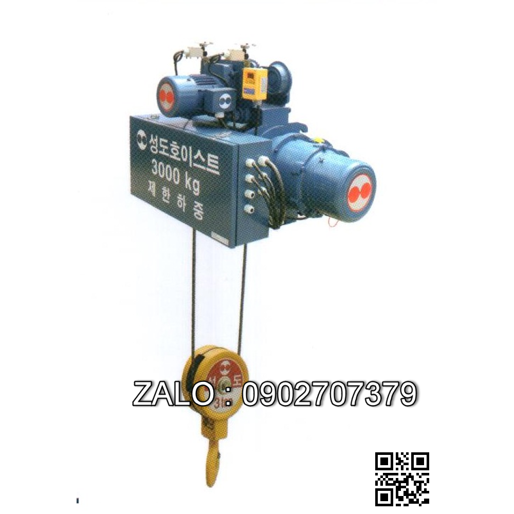 Palang cáp điện dầm đơn 2 tấn
