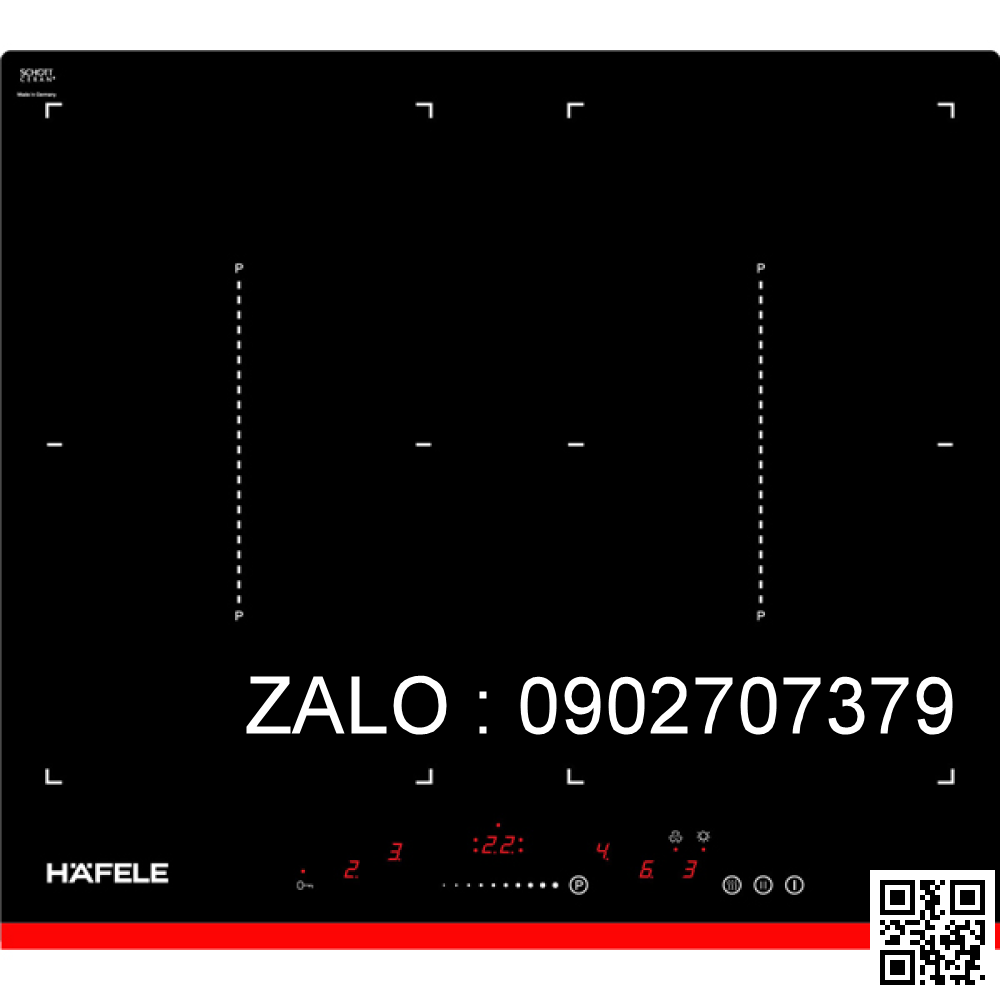 Bếp từ 4 vùng nấu Hafele HC-I604C