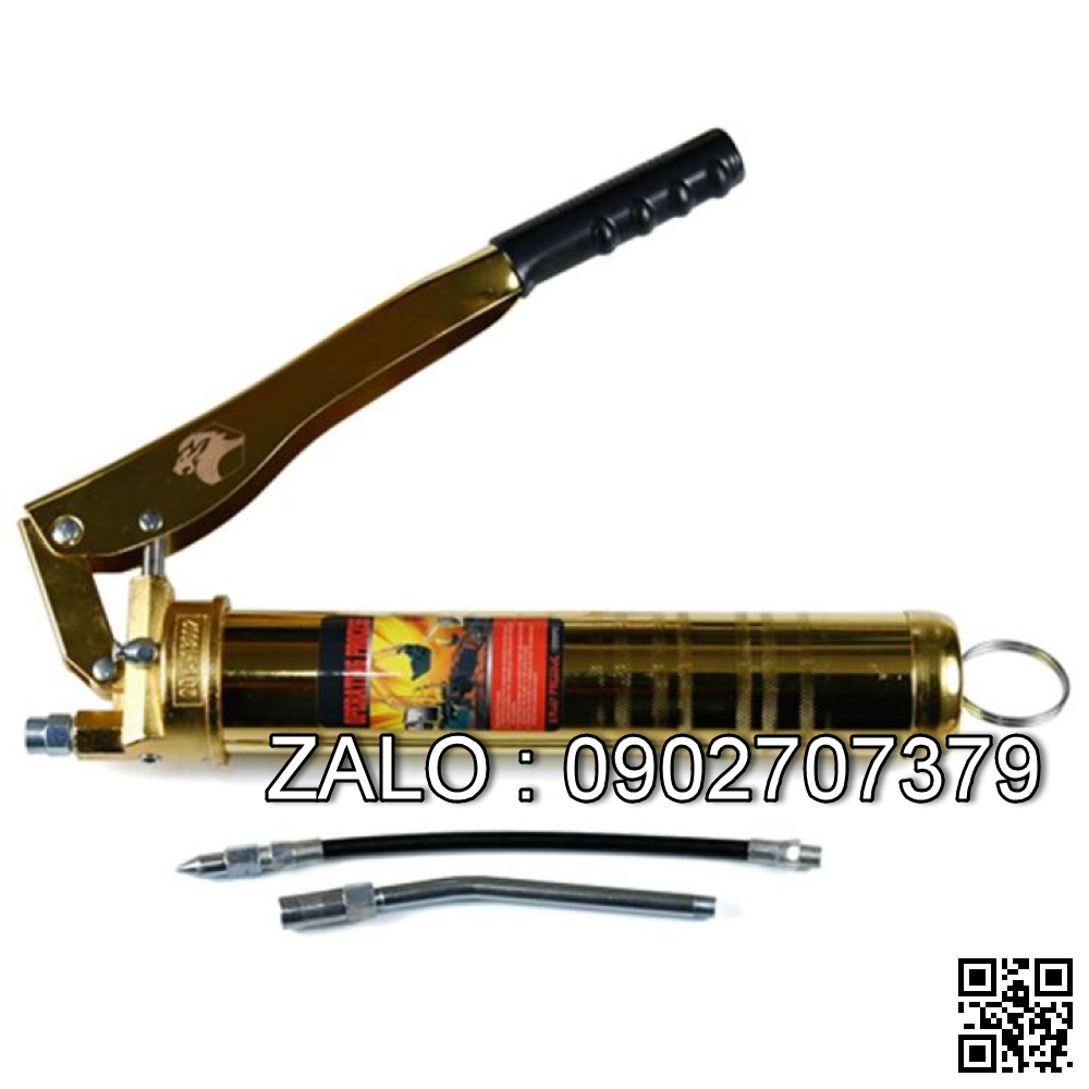 Bơm mỡ 2 ty piston 900CC Grease 13014