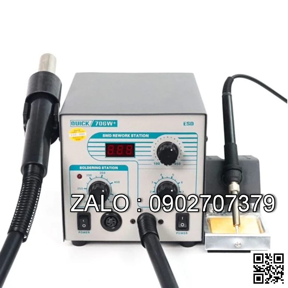 Máy khò nhiệt hàn thiếc Quick 706