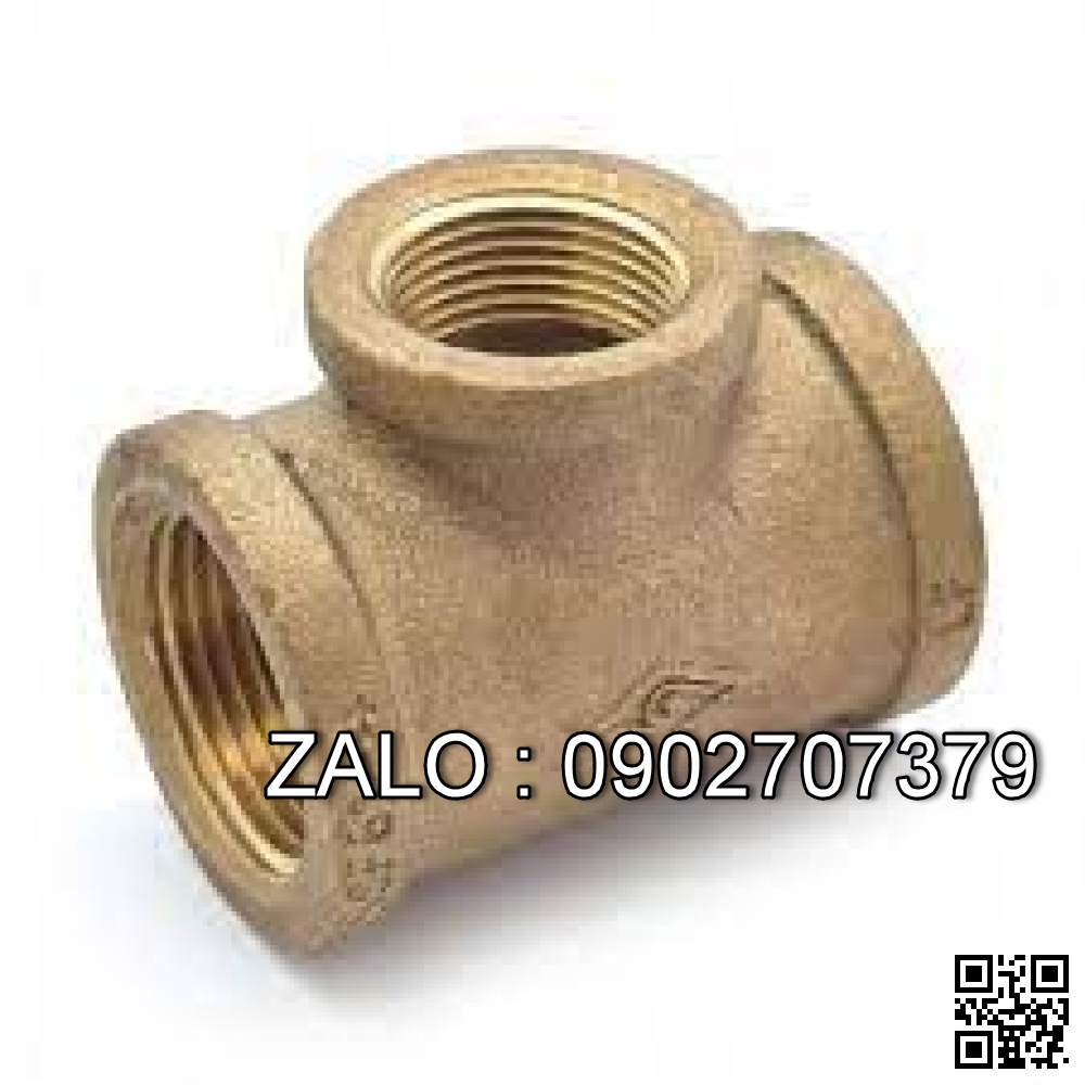 Tê (Tee) đều thau D27