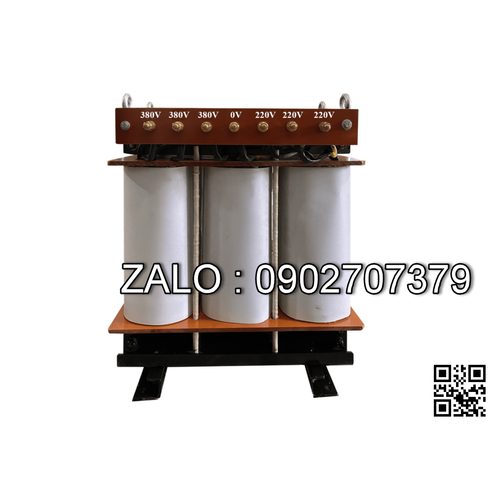 Biến áp tự ngẫu 3P 380V/220V-80KVA-Dây Đồng - Nhản hiệu : Fushin