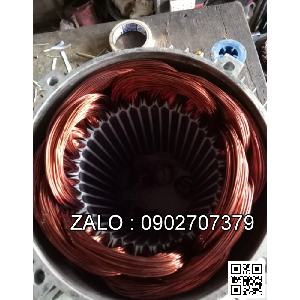 Quấn sửa chữa lại motor 3 pha 3 KW