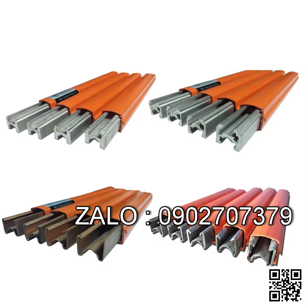 Ray điện thanh quẹt 4 pha dòng 50A