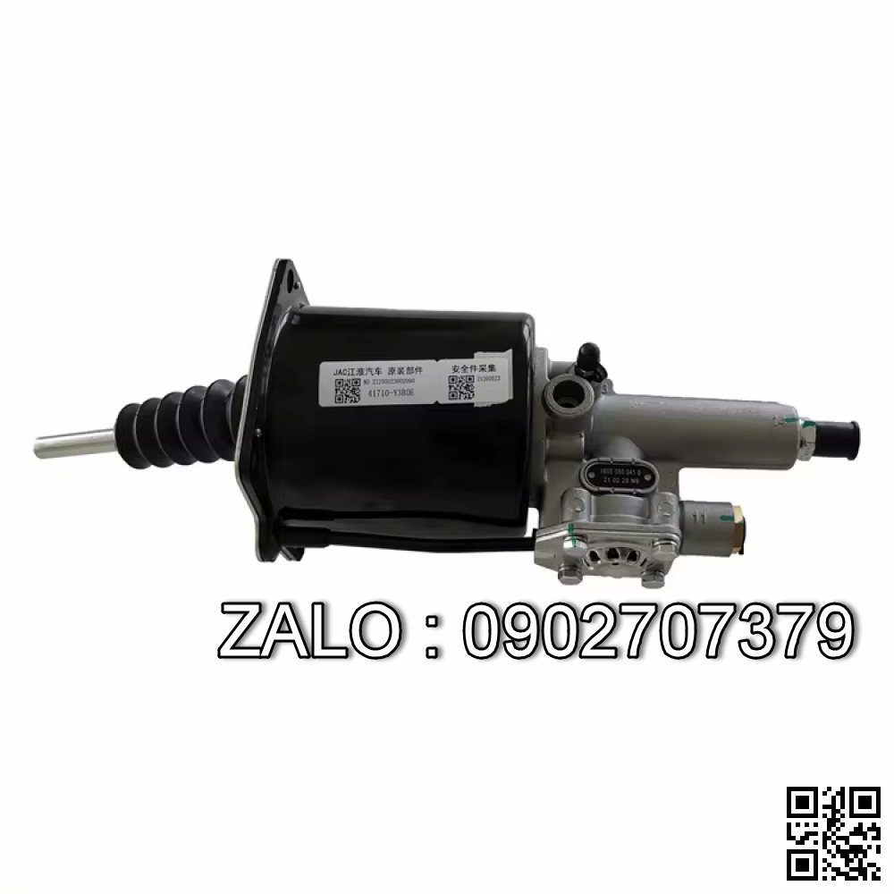Clutch booster pump body, P/N:Q102Y22-1604615K. Figure: C1604. (Xe dau keo H7 ChengLong)