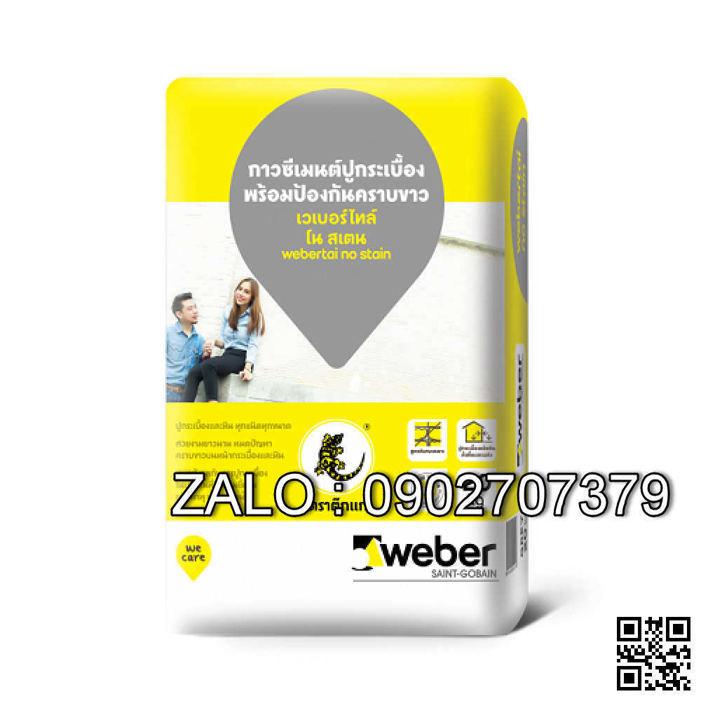 Keo dán gạch Webertai No Stain