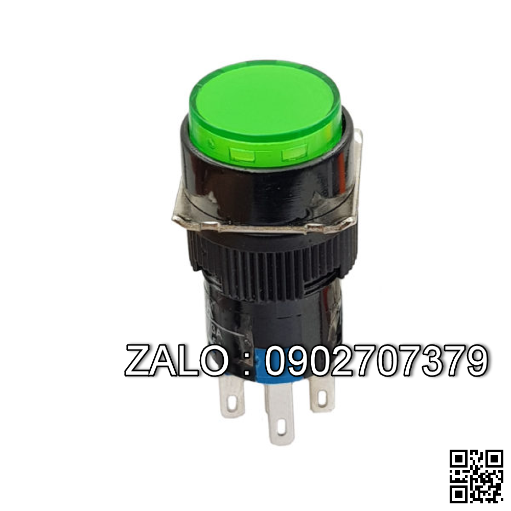 Nút nhấn nhả có đèn AL6-M 12V
