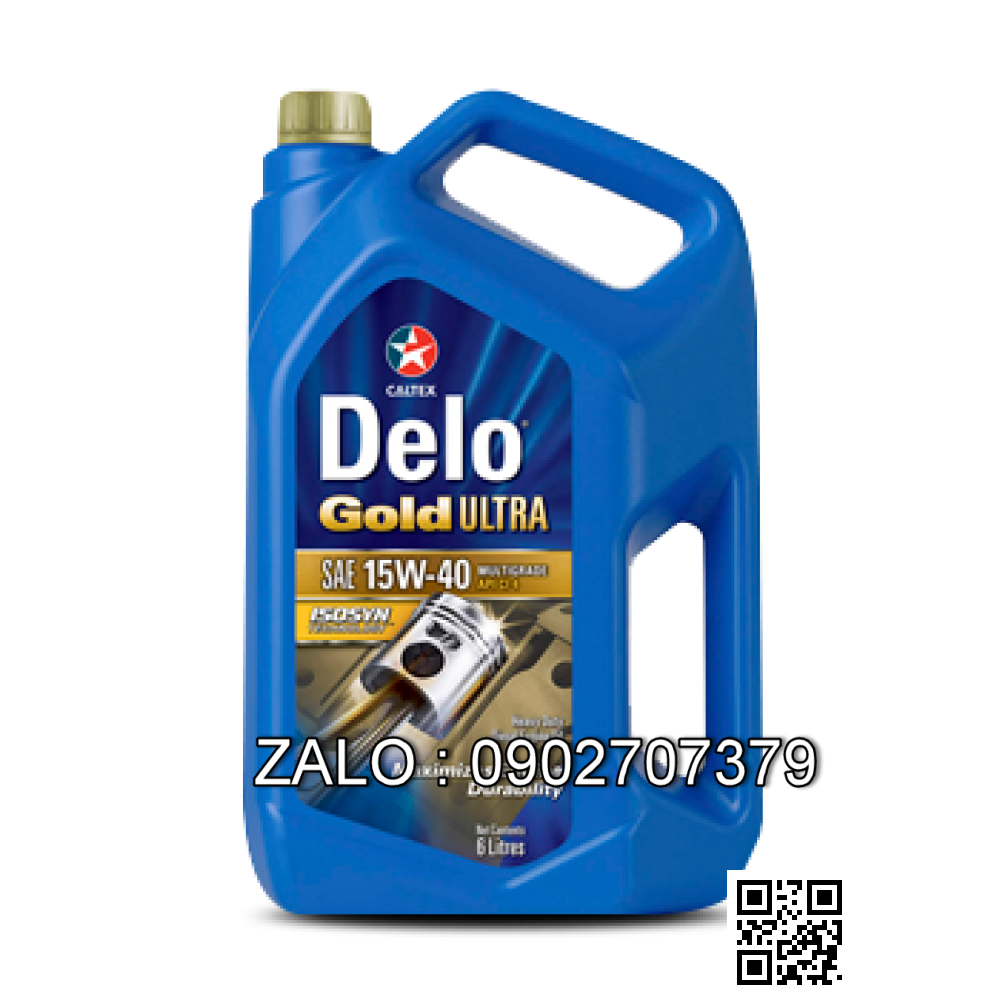 Nhớt Caltex gold utral 15W-40