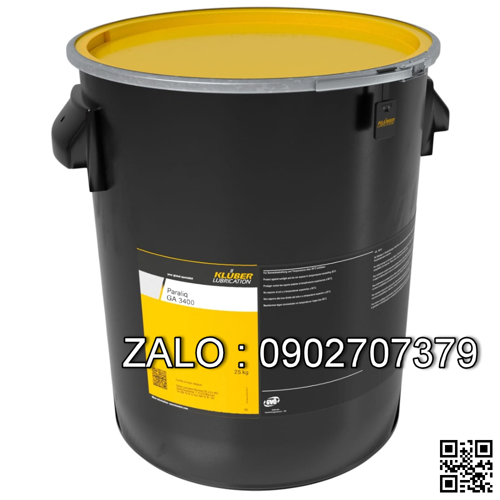 Kluber Paraliq - Kluber Paraliq P 460 Canister Plastic 20Ltr