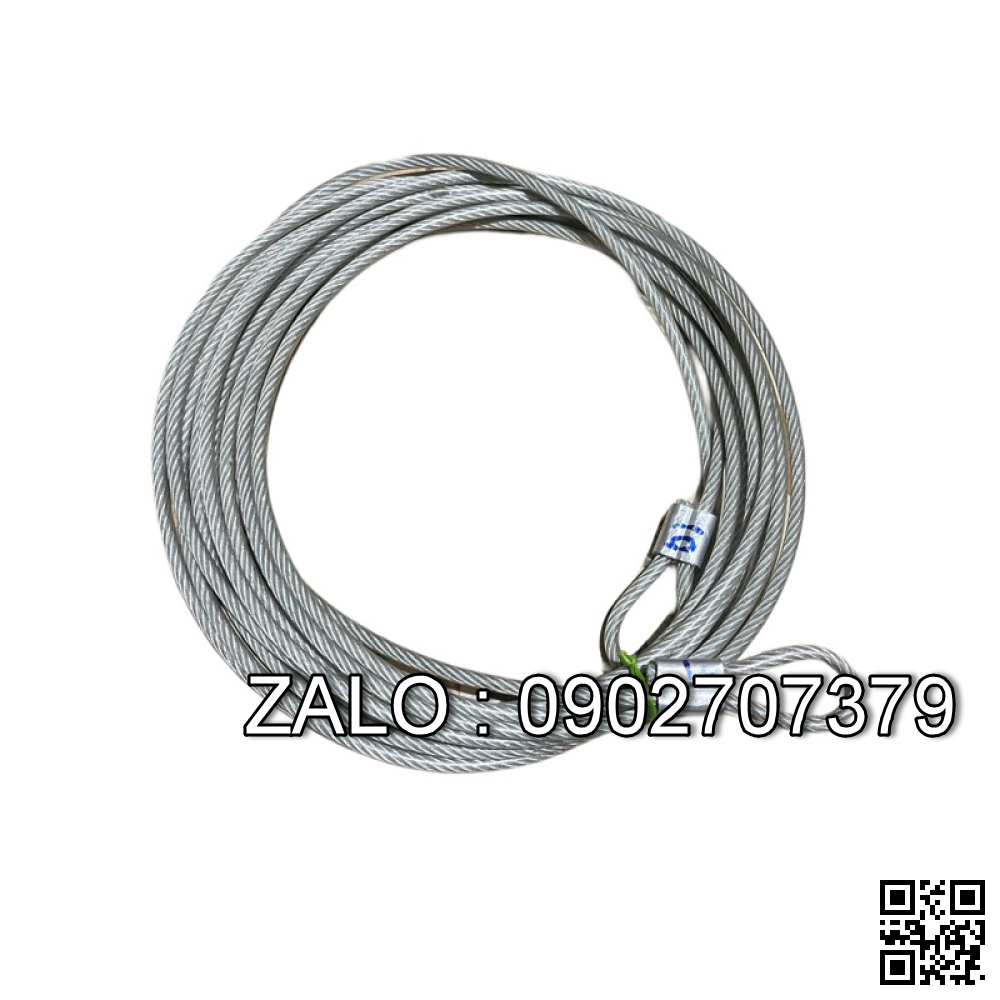 Dây cáp bọc nhựa chiều dài 4m sợi to