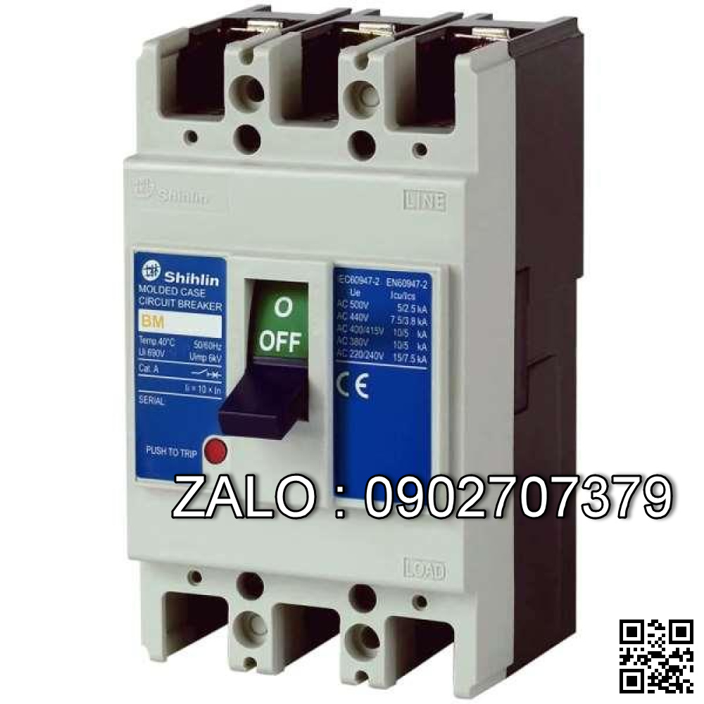 MCCB 3P BM400CN3P400A