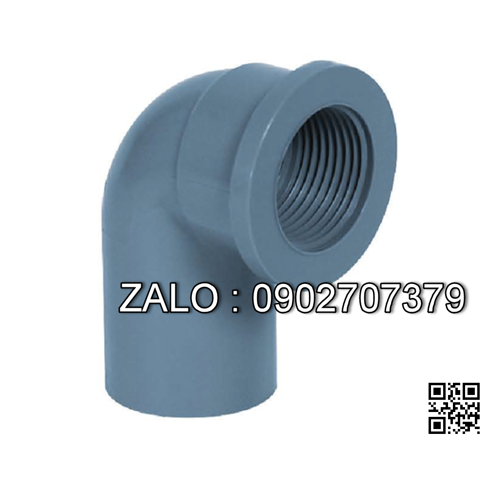 Co điếu ren trong nhựa 1/2