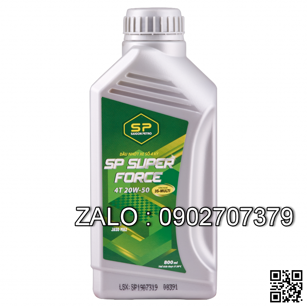 DẦU ĐỘNG CƠ XE MÁY ĐA CẤP VSPEED SUPER 4T 20W50 SG