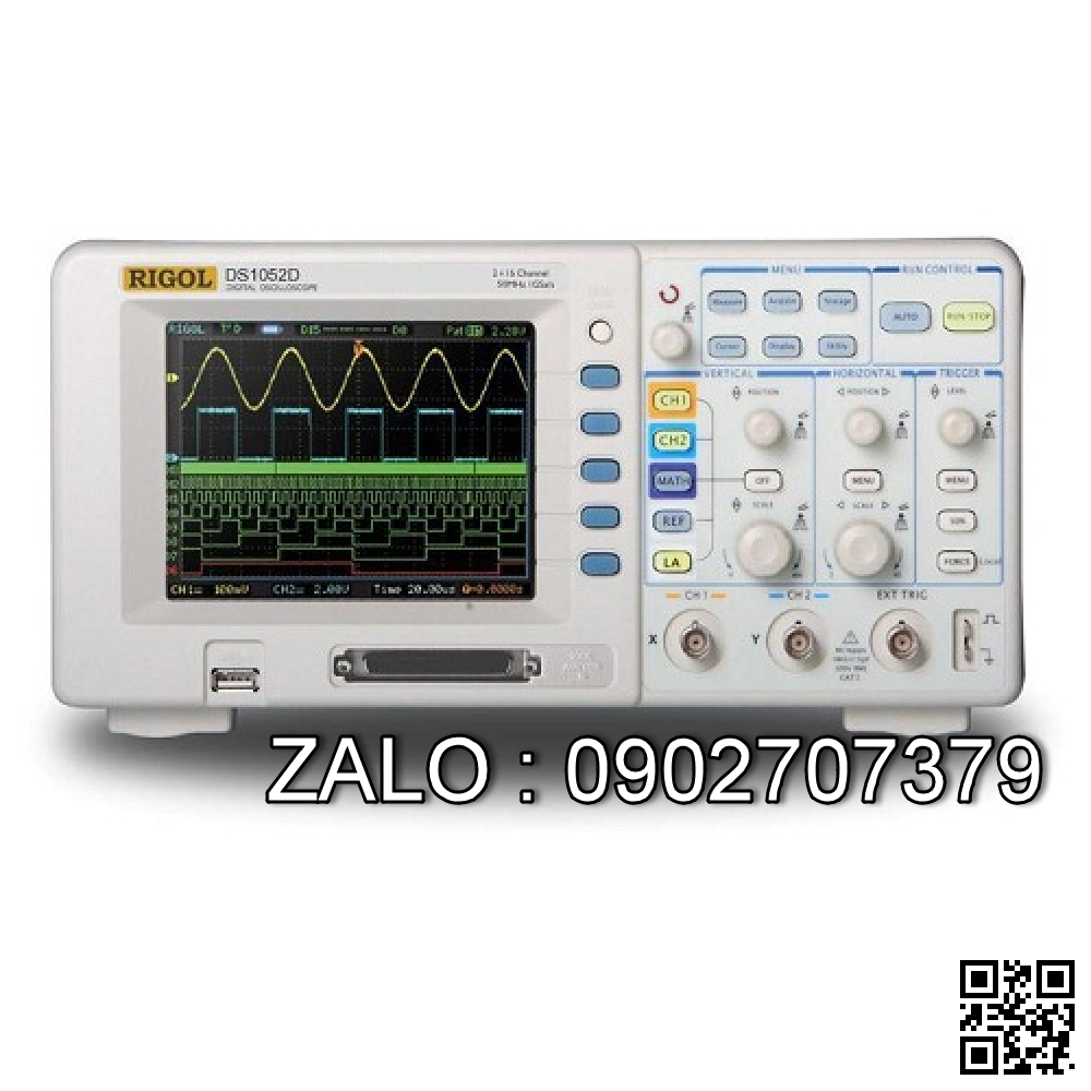 Máy hiện sóng số Rigol DS1052D, 50MHZ