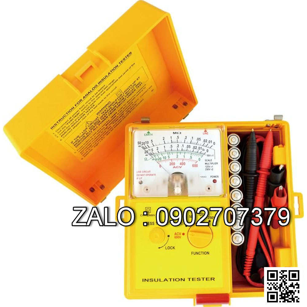 Đồng hồ kiểm tra điện trở cách điện SEW 1801 IN