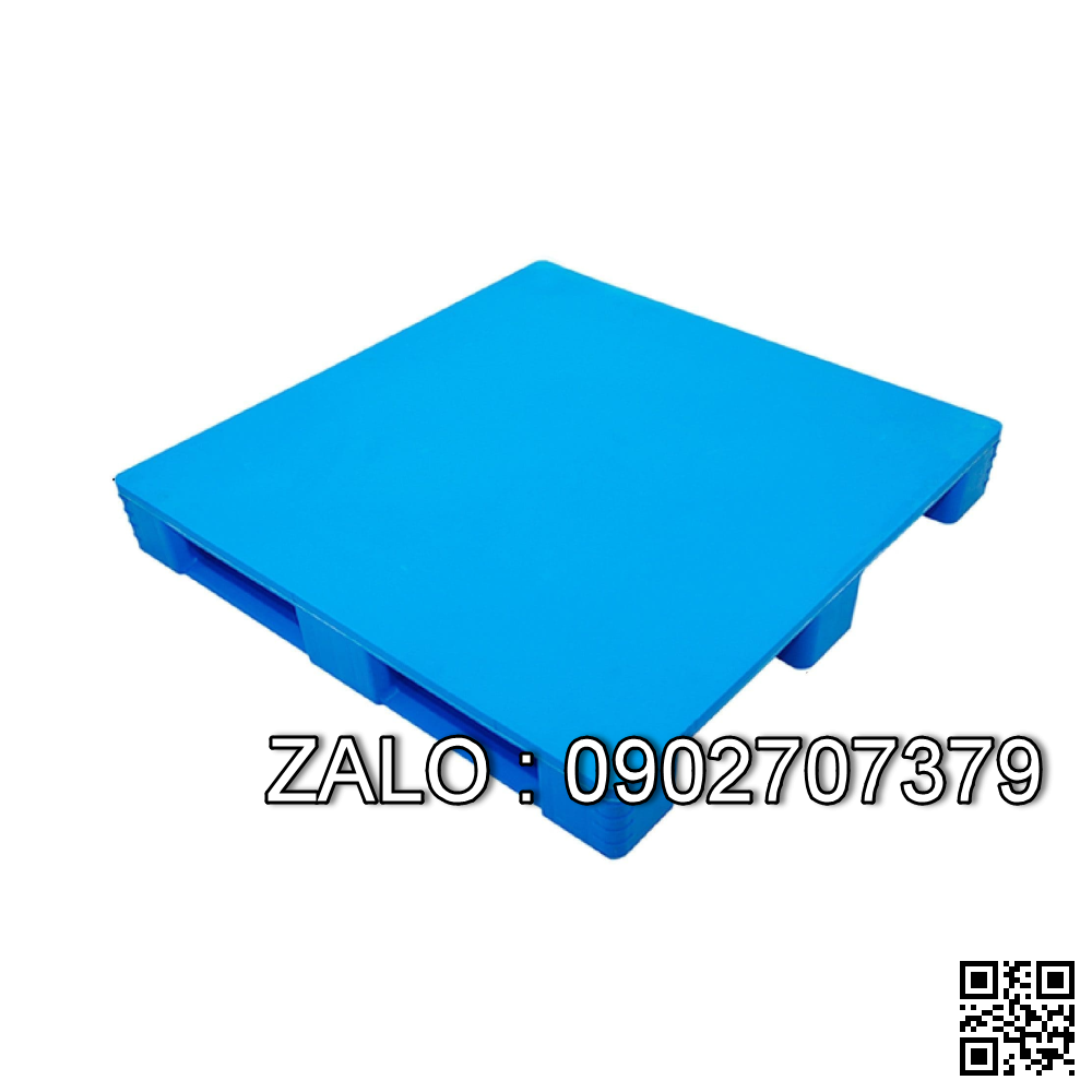 Pallet nhựa mặt kín 1200x1200x150