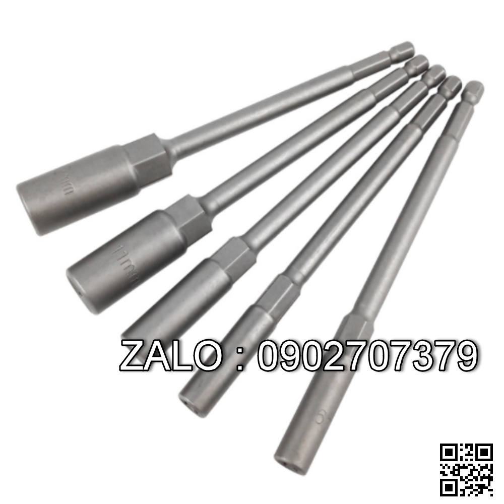 Đầu bắn tôn dài 100mm , Đầu 8mm