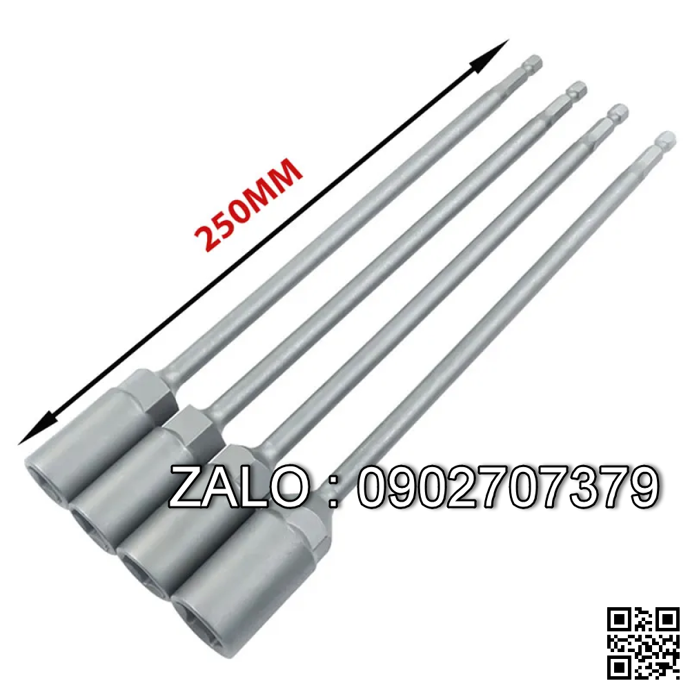 Đầu bắn tôn dài 250mm , Đầu 13mm