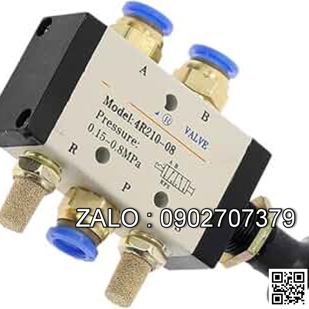 Van bi điện điều khiển thau lắp ren 3 ngã DN100