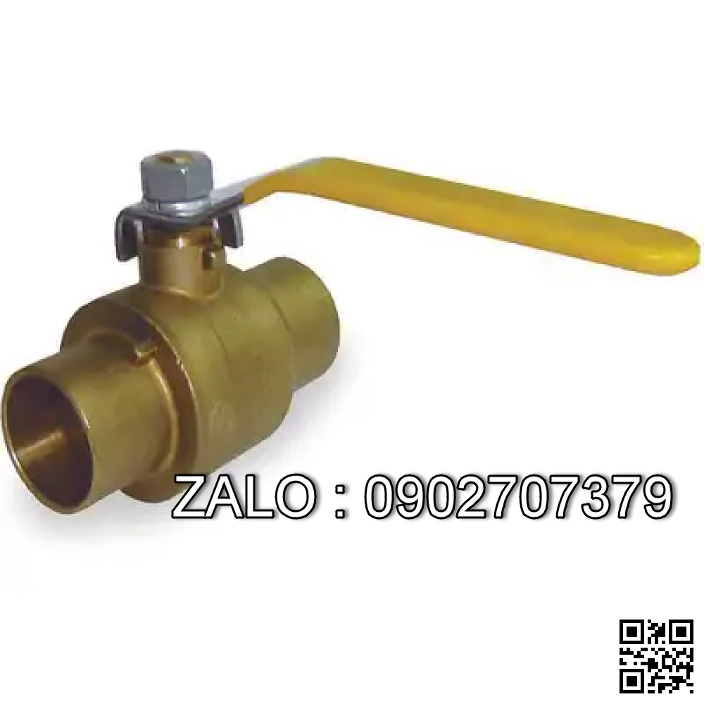 Van khóa nước thau tay vặn màu đỏ 60