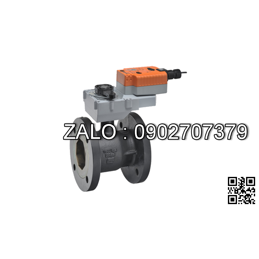 Van bi điện điều khiển đồng không ren 2 ngã DN65