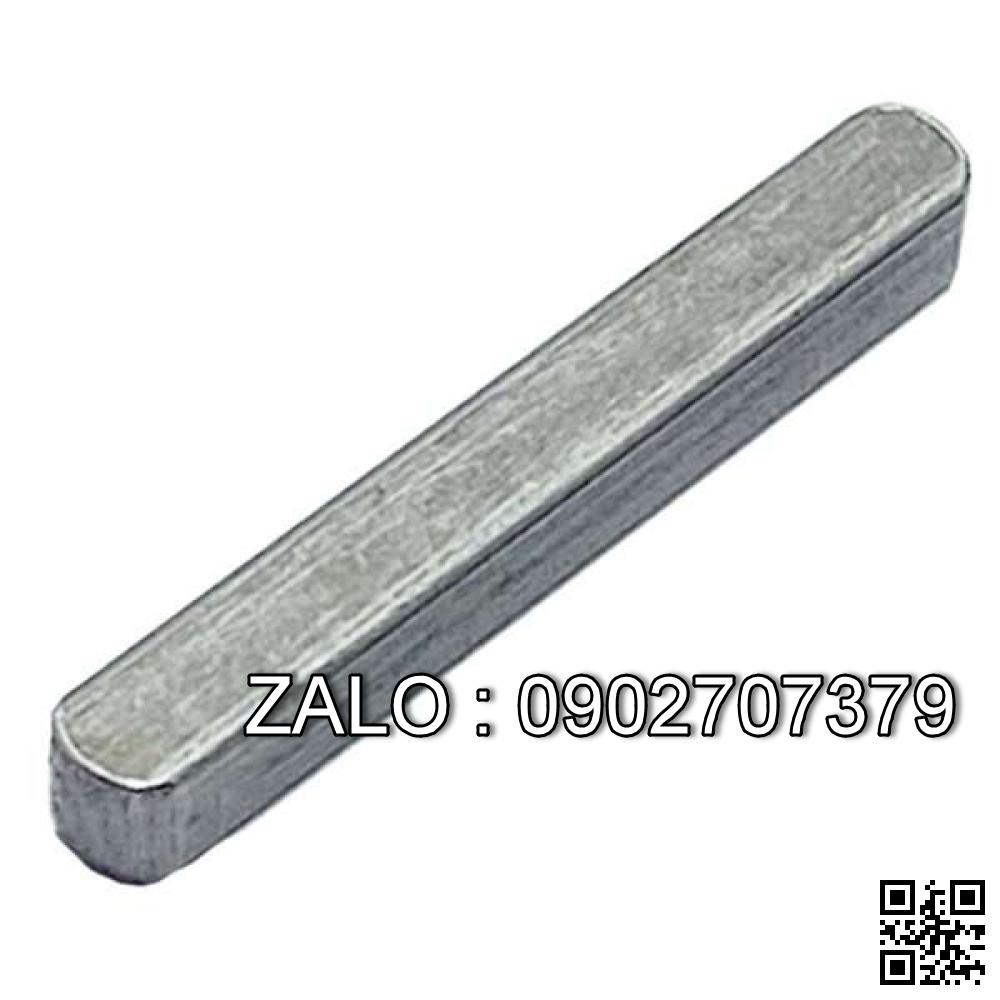 Chốt Lavet 5*5*300mm Inox (then bằng)