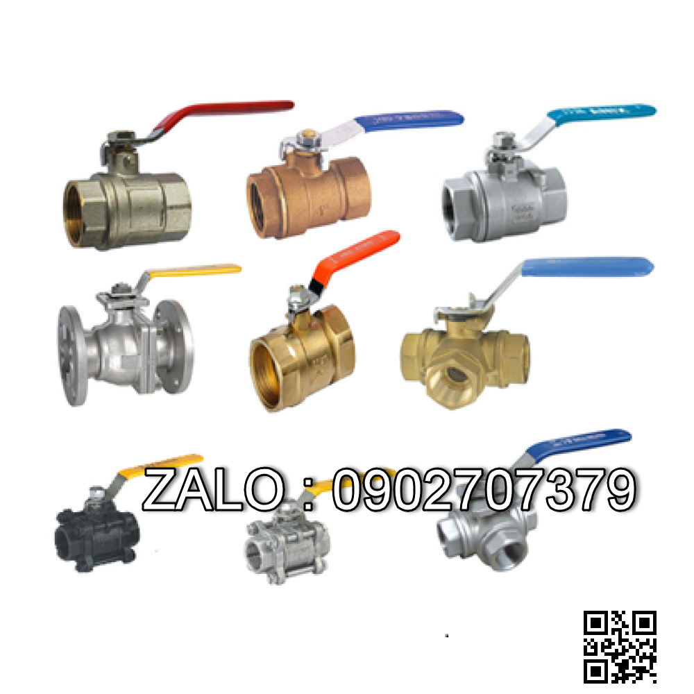 Van Bi 3 Thân Inox 304