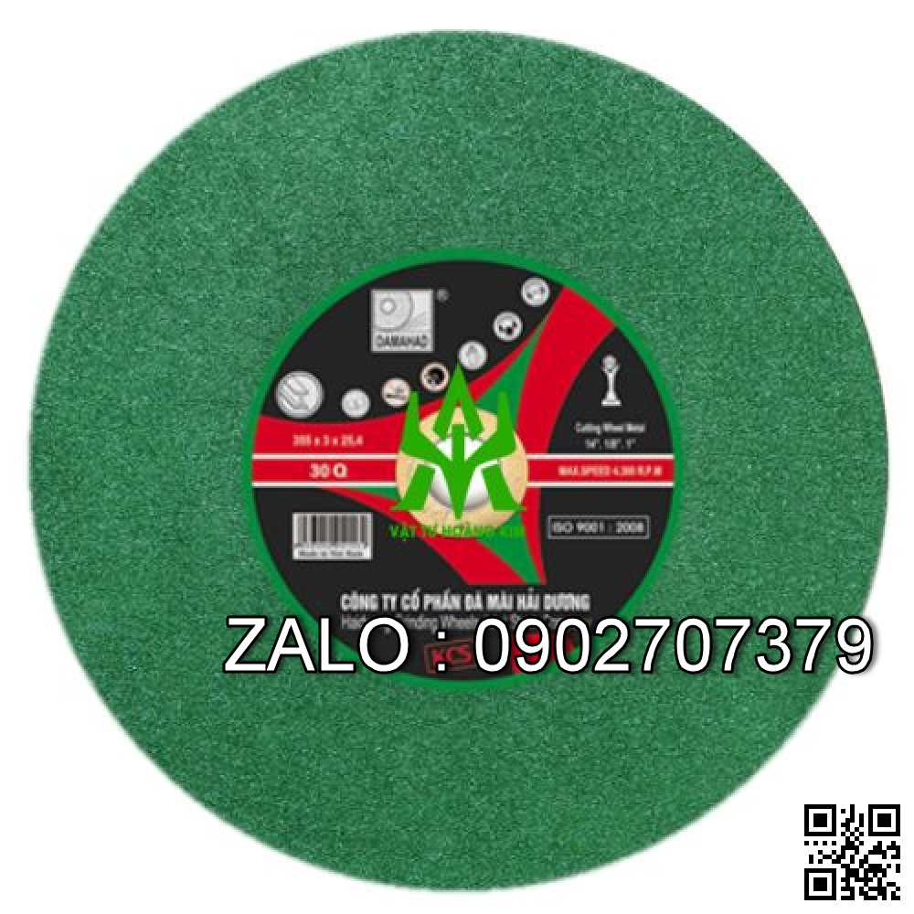 Đá cắt kim loại(xanh) Hải Dương 100x1.2x16mm